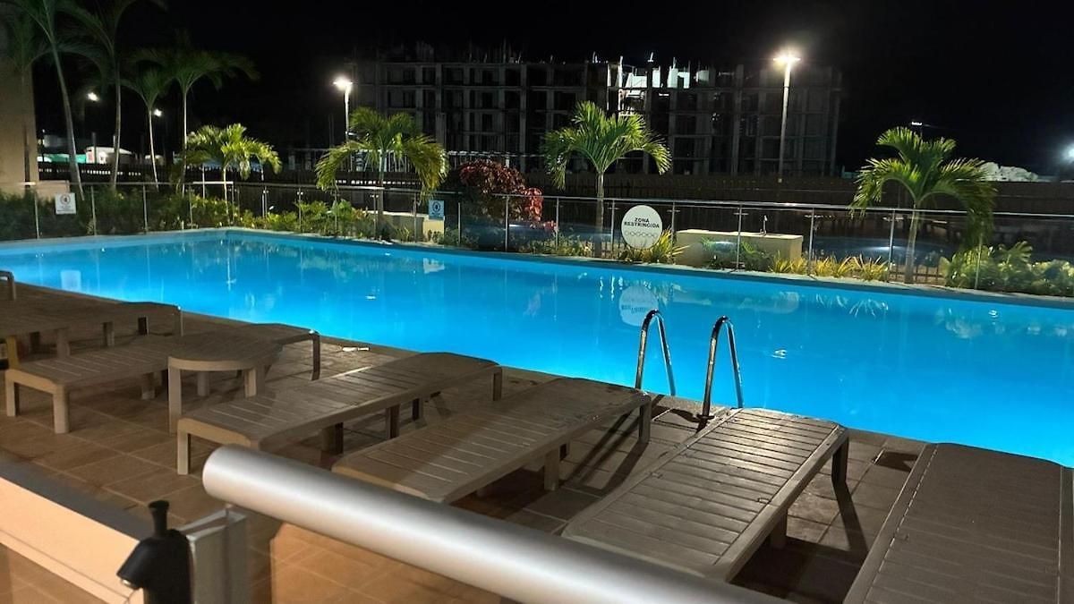 Hermoso En Manzanillo Del Mar Apartamento